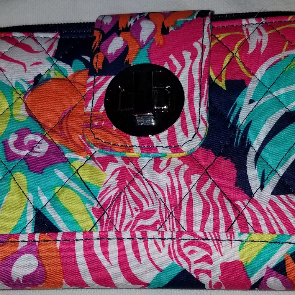 Quilted clutch/wallet